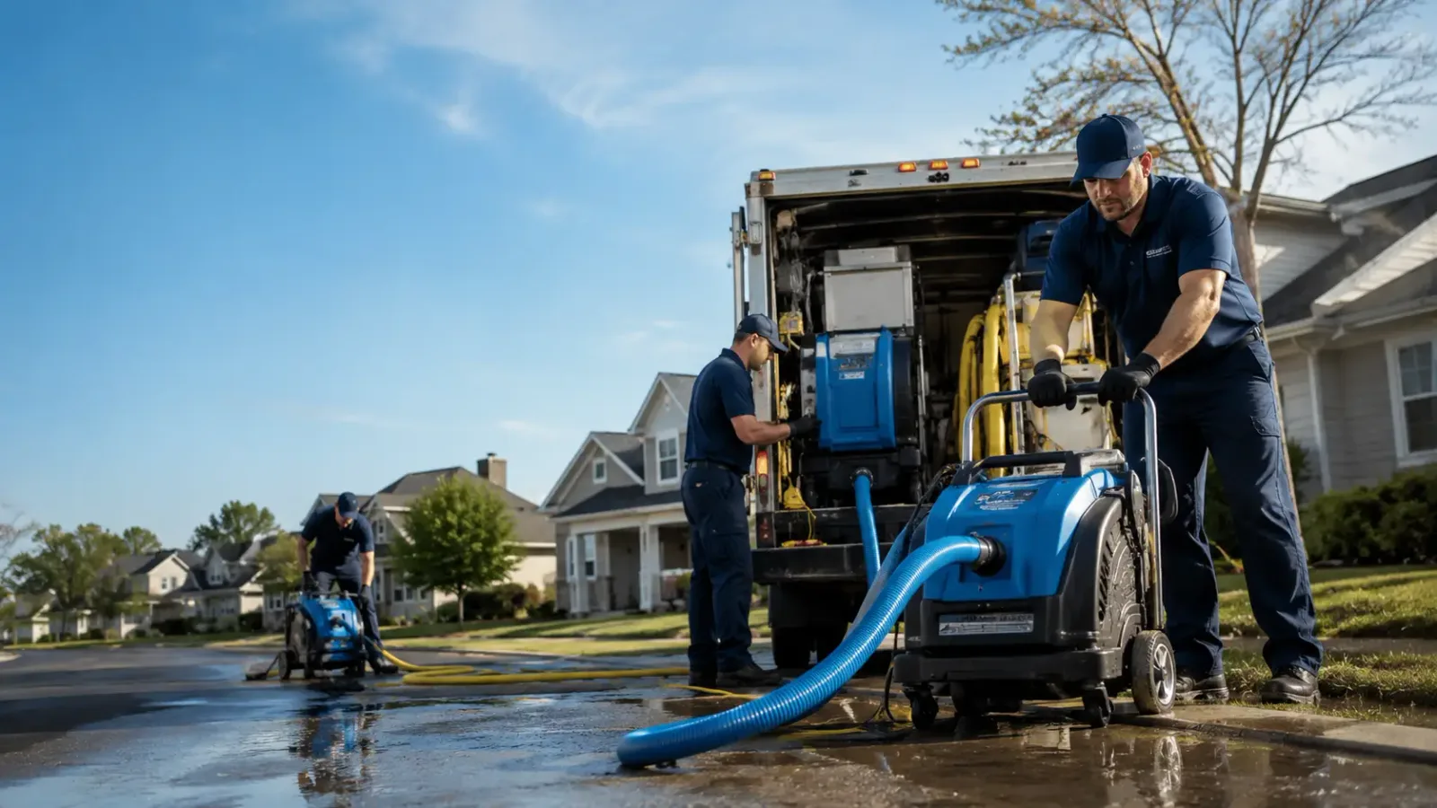 Flood Damage Cleanup in Bethany, WV